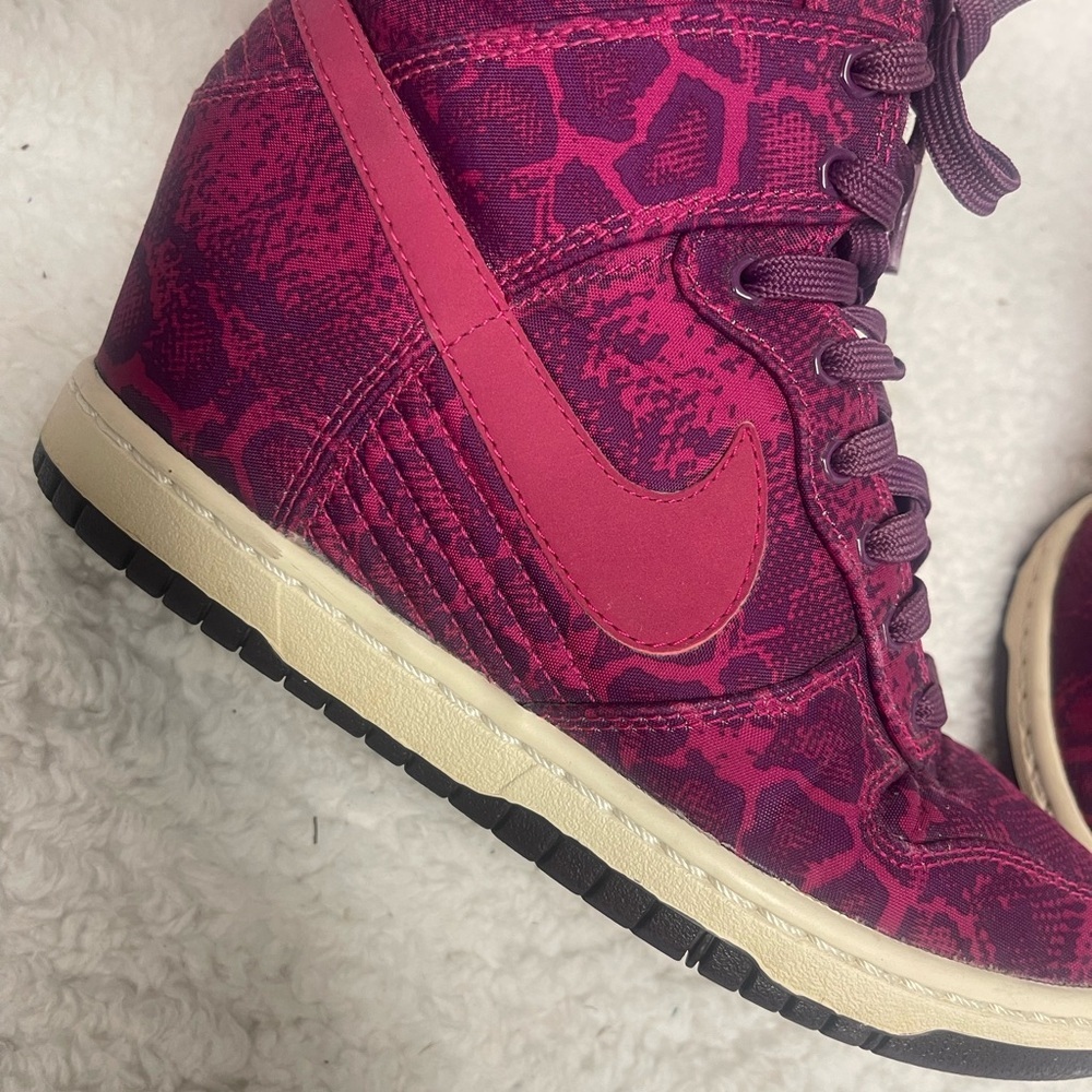 Nike Dunk Sky Hi High Print Python Hidden Wedge H… - image 7